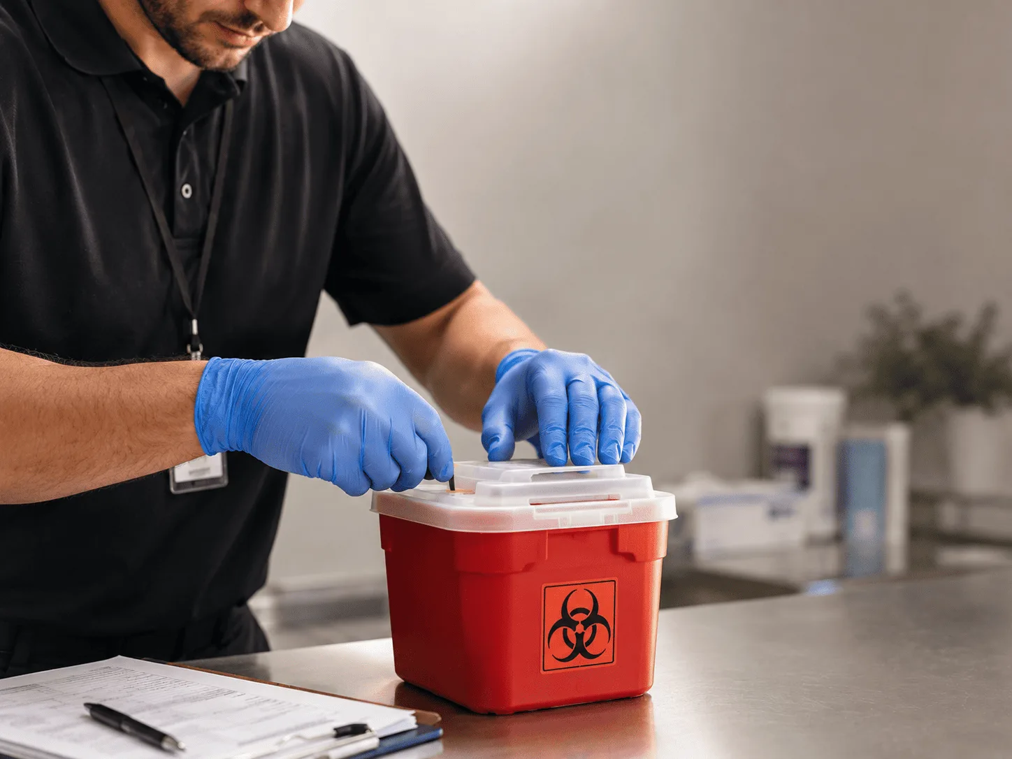 Why choose Sharps Waste Disposal in Kossuth, PA